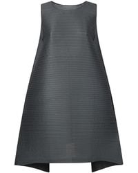 Issey Miyake - Paneled Pleats Dress - Lyst