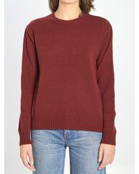 Max Mara - Crew Neck Sweater - Lyst