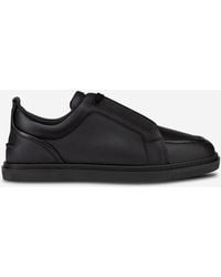 Christian Louboutin - Jimmy Leather Sneakers - Lyst