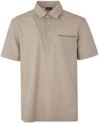 Zegna - Pure Cotton Polo Clothing - Lyst