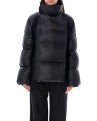 Sacai - Wool Melton Detail Down Jacket - Lyst