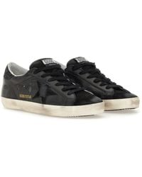 Golden Goose - Super-Star Leather Sneakers - Lyst