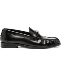 Versace - Leather Loafer - Lyst