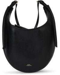 A.P.C. - Small 'Iris' Eco-Leather Crossbody Bag - Lyst