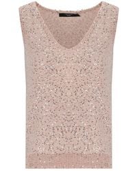 Weekend by Maxmara - Acaici Roze Top - Lyst