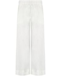 Max Mara - Beachwear Esperia White Trousers - Lyst