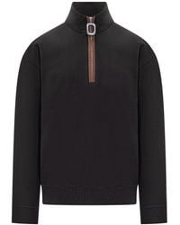 JW Anderson - Sweatshirt With Half Zip - Lyst