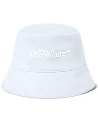 Off-White c/o Virgil Abloh - Bookish Drill-embroidery Bucket Hat - Lyst