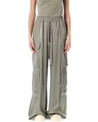 Rick Owens - Cargo Pants With Exposed Zipper - Lyst