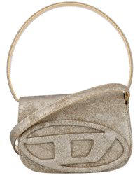 DIESEL - 1-Dr Lurex Shoulder Bag - Lyst