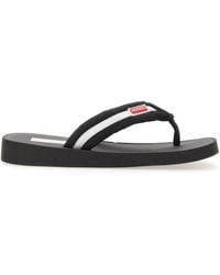 KENZO - Slide Sandal With Logo - Lyst