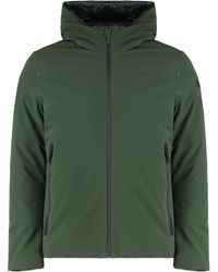 Rrd - Technical Fabric Jacket With Hood - Lyst
