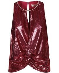 Dahlo - Sequin Cropped Top - Lyst