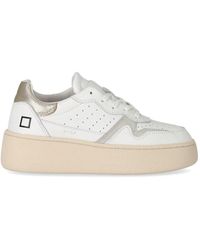 Date - Leather Sneakers - Lyst