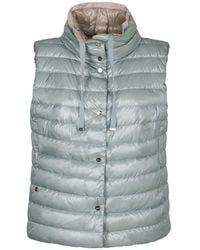 Herno - Full Zip Down Vest - Lyst
