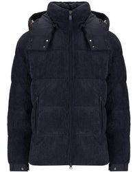 Save The Duck - Albus Blue Hooded Padded Jacket - Lyst