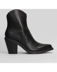 Ash - Judy Texan Ankle Boots - Lyst