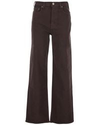 AG Jeans - Jeans With Logo Detail On The Pocket And Logo Patch On The Rear - Lyst