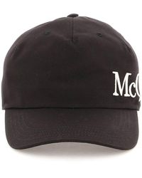 Alexander McQueen - Baseball Hat With Oversized Logo - Lyst
