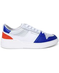 Ferragamo - Multicolor Leather Blend Sneakers - Lyst
