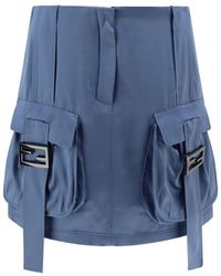 Fendi Skirts - Blue