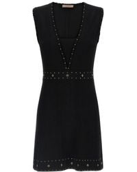 Twinset - Rhinestone Studded Dress - Lyst
