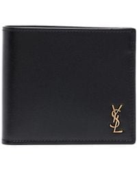 Saint Laurent - Classic Mini Bifold Wallet - Lyst