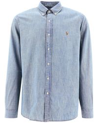 Polo Ralph Lauren - Custom-Fit Chambray Shirt - Lyst