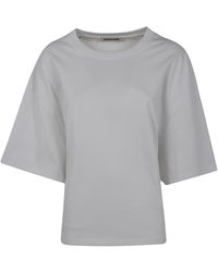 DARKPARK - Doyle Draped Short Sleeved Tee - Lyst