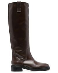 Aeyde - Henry Calf Leather Moka - Lyst