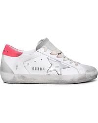 Golden Goose - 'Super-Star Classic' Leather Sneakers - Lyst