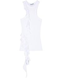 Dondup - Top With Ruffles - Lyst