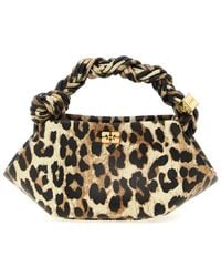 Ganni - 'Bou Bag Mini Leopard' Handbag - Lyst