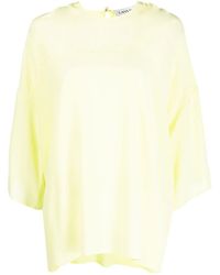 Lanvin - Round Neck - Lyst