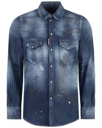 DSquared² - Fashion Western Shirt, Blouse - Lyst