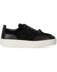 Emporio Armani - Monogram Sneaker - Lyst