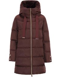 Herno - A-Shape Down Jacket With Hood - Lyst