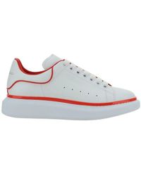 Alexander McQueen - And Leather Oversized Sneakers - Lyst