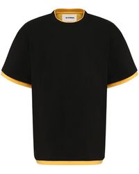 Jil Sander - Cotton Crew-neck T-shirt - Lyst