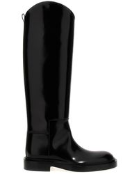 Jil Sander - Leather Boots - Lyst