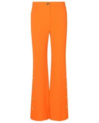 Patou - Orange Virgin Wool Trousers - Lyst