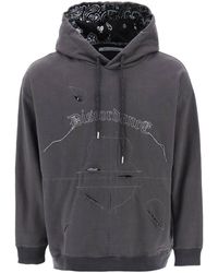 Children of the discordance - Hoodie With Bandana Detailing - Lyst