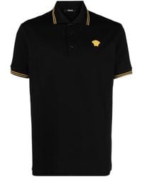 Versace - Medusa Polo Shirt - Lyst