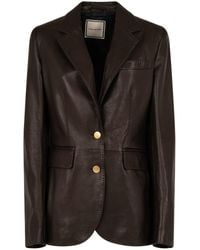 Tagliatore - Sophie Leather Jacket - Lyst