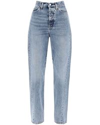 Totême - Twisted Seam Straight Jeans - Lyst