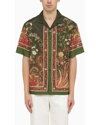 Etro - Bowling Shirt With Paisley Pattern - Lyst