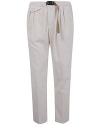White Sand - Long Classic Trousers Clothing - Lyst