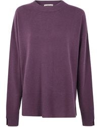 Roberto Collina - Long Sleeves Round Neck Sweater - Lyst