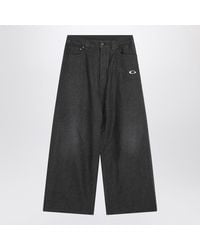 Balenciaga - Jogger Pants Trompe L'Oeil Anthracite - Lyst