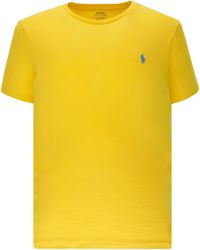 yellow ralph lauren t shirt